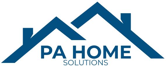 PA Home Solutions Logo in Dark Blue