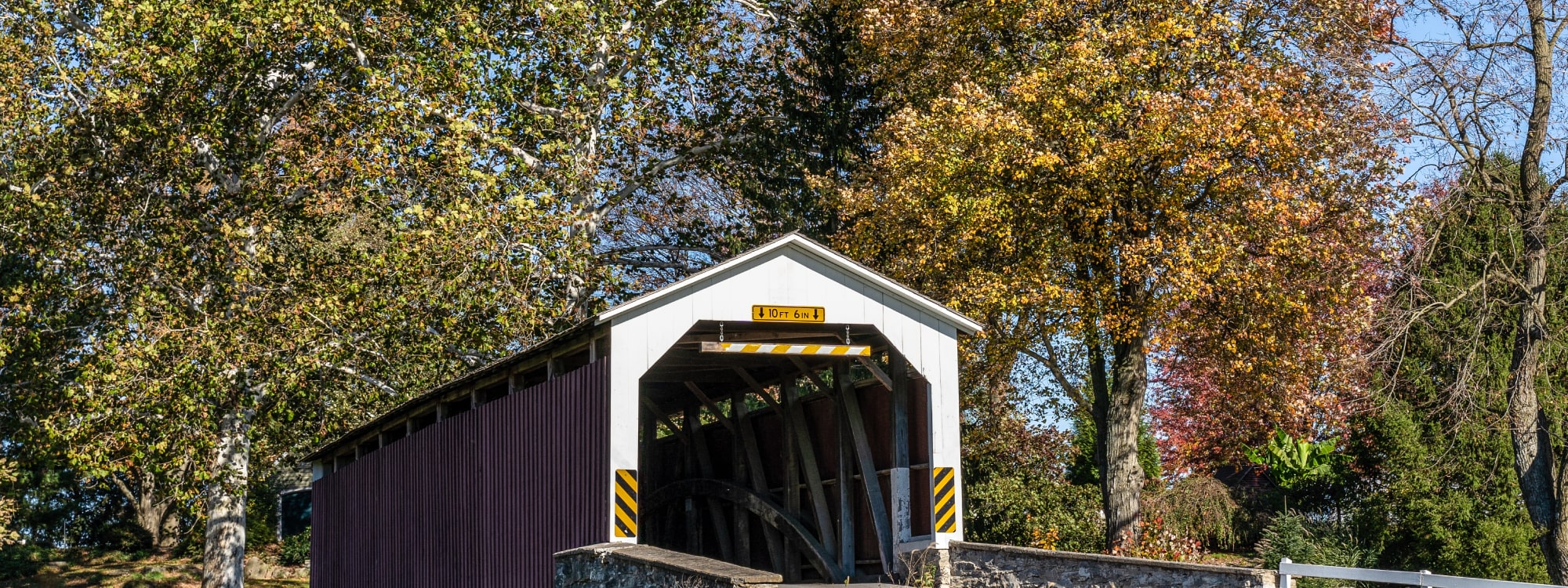 We Buy Houses Fast Lititz, PA banner of bridge in Lititz for PA Home Solutions