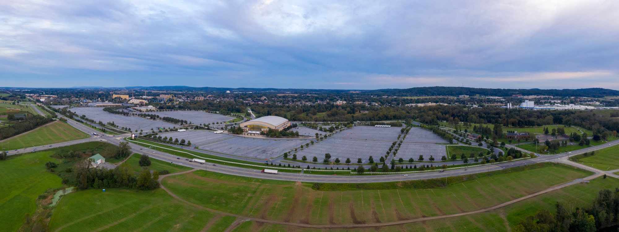 We Buy Houses Fast Hershey, PA banner of aerial view for PA Home Solutions