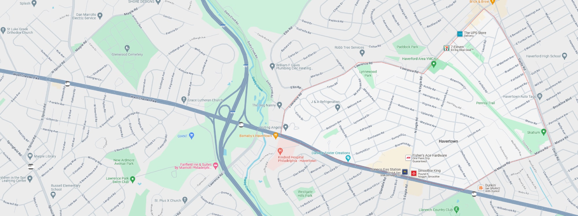 We Buy Houses Fast Haverton, PA banner of downtown Haverton for PA Home Solutions